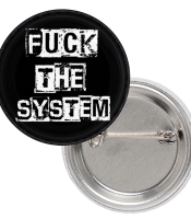 Значок Fuck The System (anonymous)