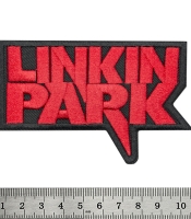 Нашивка термо Linkin Park (red logo) (stp-075)