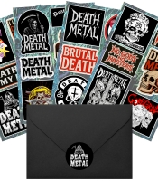 Подарунковий набір стікерпаків Death Metal, Grindcore Style gsp-029