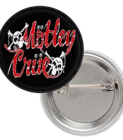 Значок Motley Crue (skulls)