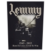 Нашивка наспинна катана LEMMY - LIVED TO WIN (olbp-161)