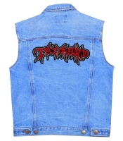 Нашивка термо Tankard (red logo) наспинна (thps-006)