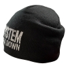Шапка с вышивкой System Of A Down черная