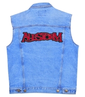 Нашивка термо Alestorm (red logo) наспинна (thps-016)