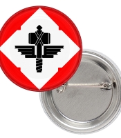 Значок Manowar (hammer logo)