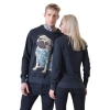 Світшот Urbanist з мопсом (Tattoo Pug), dark grey Світшот Urbanist з мопсом (Tattoo Pug), dark grey