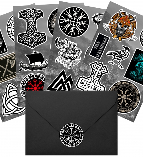 Подарунковий набір стікерпаків Viking Style, Nordic Tradition gsp-026