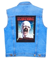 Нашивка наспинна катана SCORPIONS - BLACKOUT (olbp-146)