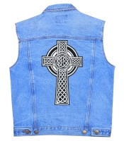 Нашивка термо Кельтський хрест наспинна (thps-069)