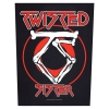 Нашивка наспинна катана TWISTED SISTER - CIRCULAR LOGO (olbp-113)