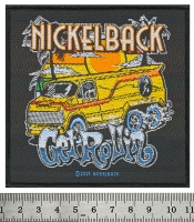 Нашивка ткана NICKELBACK - GET ROLLIN (ofp-419)