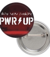 Значок AC/DC (PWR UP Are You Ready)