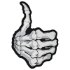 Нашивка термо Skeleton Thumb Up наспинна (thps-076) Нашивка термо Skeleton Thumb Up наспинна (thps-076)