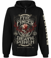Худі Five Finger Death Punch (100% Pure Brewed in Las Vegas) на блискавці