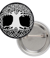 Значок Дерево Жизни (черный фон)