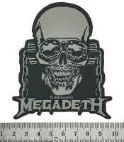 Нашивка ткана MEGADETH - VIC RATTLEHEAD CUT OUT (ofp-416)