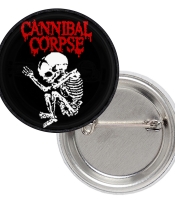 Значок Cannibal Corpse "Butchered at Birth"