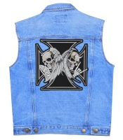 Нашивка наспинная Iron Cross (Angel and Demon)