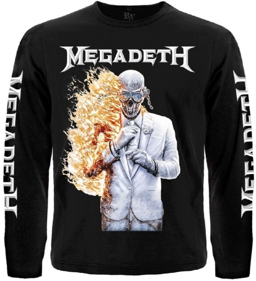 Футболка з довгим рукавом Megadeth - Last Album (Vic Rattlehead) Футболка з довгим рукавом Megadeth - Last Album (Vic Rattlehead)