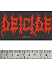 Нашивка ткана DEICIDE - LOGO (ofp-400)