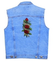 Нашивка термо Rockabilly Will Never Die наспинна (thps-037)