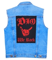 Нашивка наспинна катана DIO - WE ROCK (olbp-191)