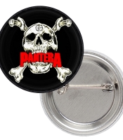 Значок Pantera (skull logo)