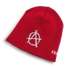 Шапка з вишивкою Anarchy (червона)