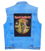 Нашивка наспинна катана IRON MAIDEN - IRON MAIDEN (olbp-122)