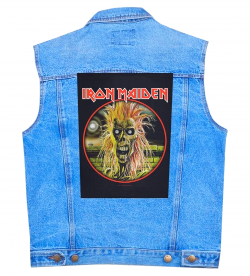Нашивка наспинна катана IRON MAIDEN - IRON MAIDEN (olbp-122)