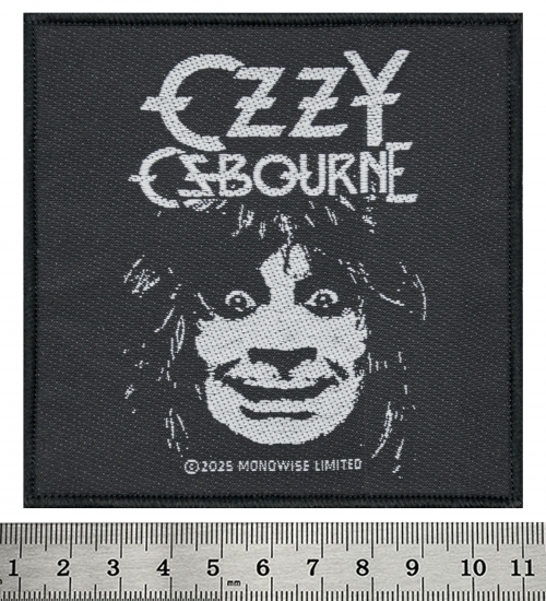 Нашивка ткана OZZY OSBOURNE - MADMAN (ofp-418)