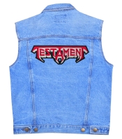 Нашивка термо Testament (red logo) наспинна (thps-003)