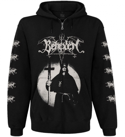 Худі Behexen "By the Blessing of Satan" на блискавці