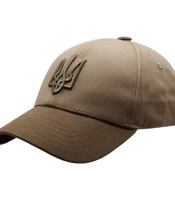 Бейсболка 3D Тризуб (хакі) uac-002