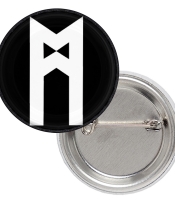 Значок Руна Mannaz