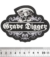 Нашивка Grave Digger