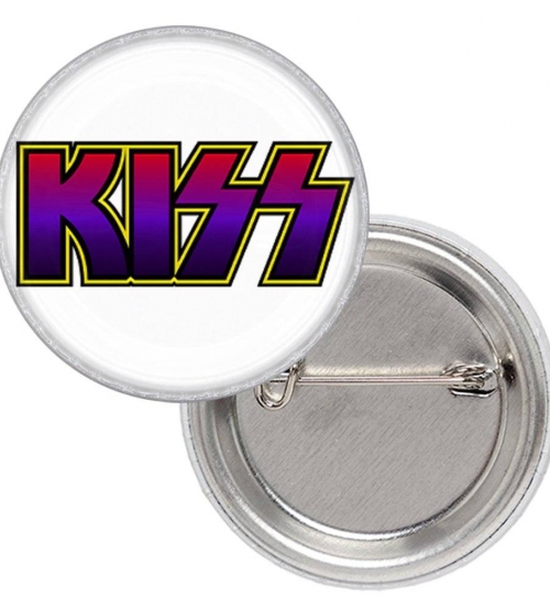 Значок Kiss (purple logo) Значок Kiss (purple logo)