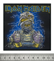 Нашивка ткана Iron Maiden (Powerslave Eddie) в блістері (ofpb-026)