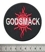 Нашивка термо Godsmack (logo) (stp-036)