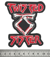 Нашивка термо Twisted Sister (logo) (stp-057)