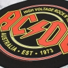 Нашивка наспинна катана ACDC - HIGH VOLTAGE ROCK N ROLL (olbp-164)
