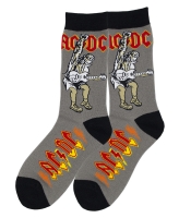Шкарпетки довгі AC/DC Angus Young (сірі) р.36-45 (th)