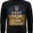 Футболка з довгим рукавом Keep Calm and Love Ukraine