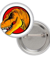 Значок Тираннозавр (T-Rex head)