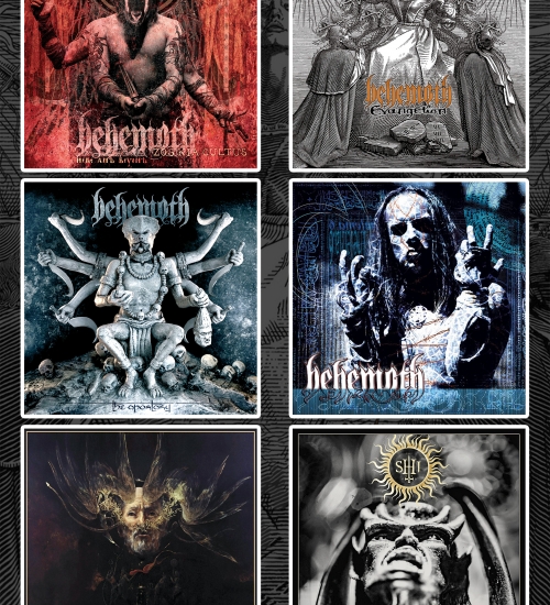 Стікерпак Behemoth (album covers) - SP-295