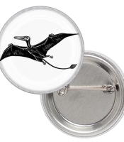 Значок Птеродактиль (Pterodactyl black)