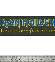 Нашивка ткана IRON MAIDEN - SEVENTH SON LOGO (ofp-392)