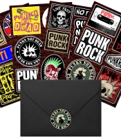 Подарунковий набір стікерпаків Punk Rock Style Is Not Dead gsp-027