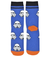 Носки Star Wars (шлем штурмовика) синие р.36-44 (tr)