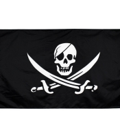 Прапор Піратський (череп із шаблями) (fcn-002)